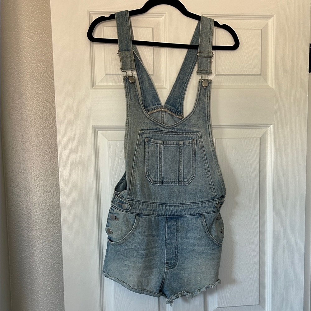 Bullhead Light Blue Denim Kids One Piece